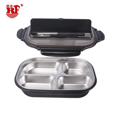 China High Quality Stainless Steel Viable Lunch Box Bento Food Container for sale