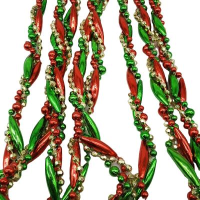 China PVC & PET Garland Olive Shape Bead 3 in 1 for sale