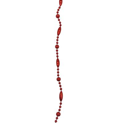 China Pearl Garland Christmas Decoration Plastic Hanging Ornament Craft Embellishments 9ft for sale