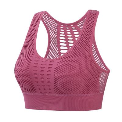 China Breathable Lightweight Samless Sports Bra Women's Naked Yoga Bra for sale