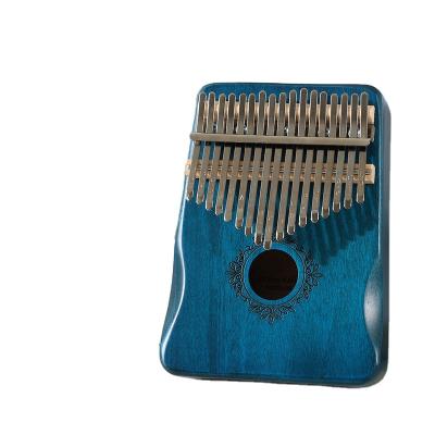 China Easy to play/perfect gift Sanza likembe mbira calimba 17 keys kalimba thumb piano for sale for sale