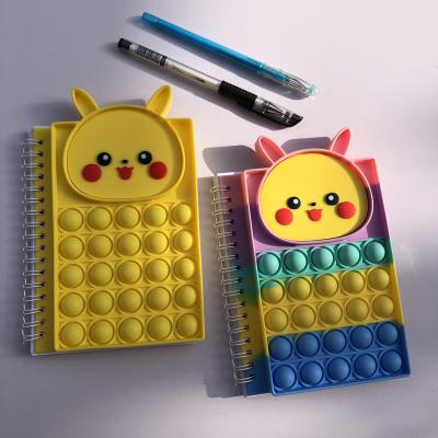 China Popular Loose Leaf Bubble Notebook Stress Reliever Notebook for sale