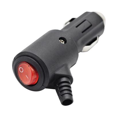 China Veichles 12V Power Car Cigarette Lighter Charging Socket With Switch for sale