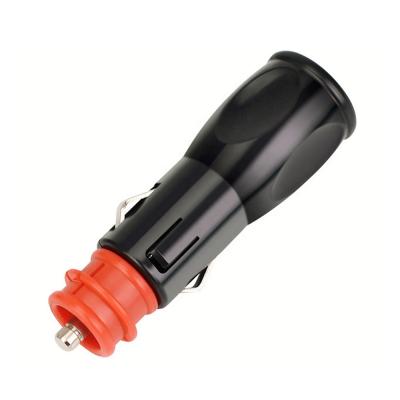 China 2A 3A 5A 8A 10A MX 12V Car Lighter Merit Male Cigarette Lighter Plug Adapter With Removable Red Head for sale