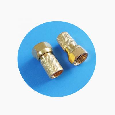 China audio & MX RG58 RG59 RG6 Video f-Type Male Twist-on Video Coax Coaxial Cable Radio RF Connector Adapter for sale