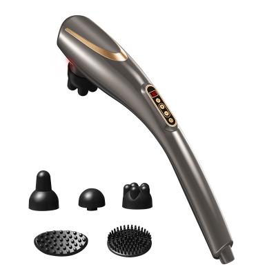 China Amazon Radio Handheld Full Body Tissue Muscle Percussion Massager Comfortable Hot Selling Deep Hammer 2022 With LCD Display for sale