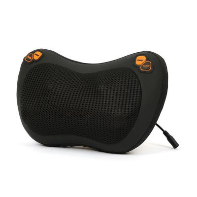 China 4 Rotating Massage Heads 2022 Car Use Home Massage Rest Shitasu Neck Pillow Massager Black Body Deep Kneading OEM for sale