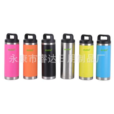 China Wholesale 18oz Outdoor Sports Vaccuum Kettle 36oz 64oz Stainless Steel Heat Insulation PORTABLE Water Bottle for sale