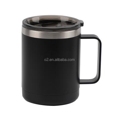 China Viable Wholesale Stainless Steel 14oz Vacuum Mug Travel Vacuum Coffee Mugs With Lid for sale