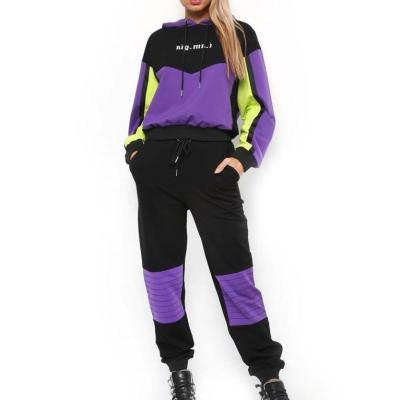 China OEM Anti-UV Custom Design Workout Sportswear Fashion Women Tracksuit for sale