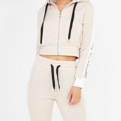 China Wholesale Custom Anti-UV Logo Sportswear High Quality Tracksuits For Women for sale