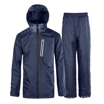 China Bachelor Rainwear Cycle Rainwear For Men Rain Pants And Jacket for sale