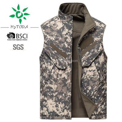 China Anti-pilling Mens Winter Vest Jackets Hunting Sleeveless Vest For Men for sale