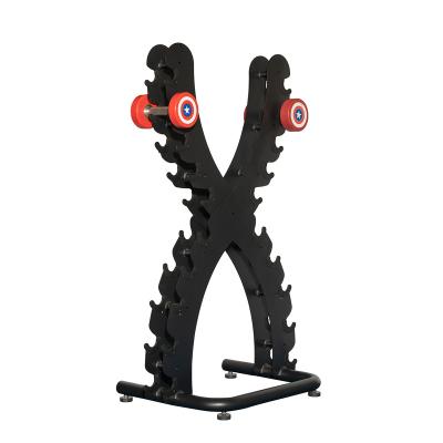 China Commercial High Quality Barbell Dumbbell Rack Dumbbell Set With Rack Dumbbell Rack for sale