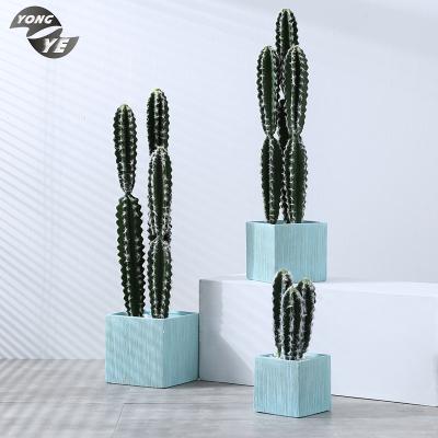 China European Ceramic Square Succulent Container Modern Porcelain Shape Flower Pot Decorative Cheap Flower Pot for sale