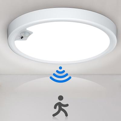 China Surface Mounted Motion Sensor Ceiling Light, LED Flush Mount Ceiling Light Fixture 18W/1600LM for sale