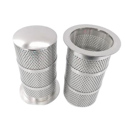 China Filter Hot Selling High Flow Stainless Steel Angle Cartridge Filter Housing for sale