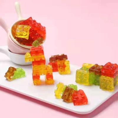 China Natural Best Selling Delicious Square Fruit Jelly for sale