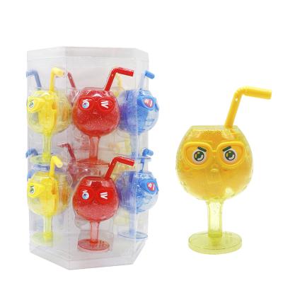 China Low MOQ China Quality Manufacturer Ejection Whistling Cup Candy Toy 1718 for sale