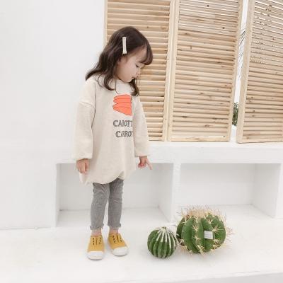 China Winter Anti-Shrink New Cat Sweater Korean Style Long-Sleeved Lined Spring Fleece Thickened Girls Coat Baby One-piece Top Dropshipping for sale