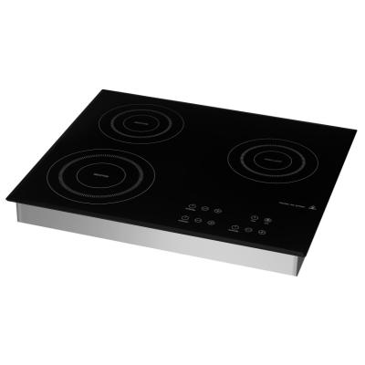 China Three Induction Control Panel Independent Mixed Infrared Hobs 3 Burner Built-in Electric Cooktop Induction Cooker for sale