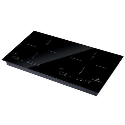 China 2022 Hotel New Design 3500W Kitchen Appliances Black Built In Induction Cooker for sale