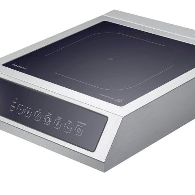 China Hotel Commercial Electric Induction Cooker Stainless Steel Commercial 3.5KW Induction Above Cook for sale