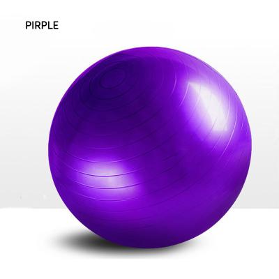 China Around 55 65 75 cm Pilates Yoga Fitness Ball Yoga Exercise Balance Ball for sale