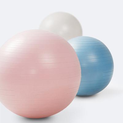 China Round Inflatable Fitness Equipment Yoga Pilates Ball Yoga Sports Balance Ball Explosion-proof Ball for sale