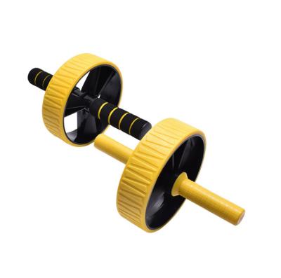 China Home Use Home Sports Abdominal Fitness Equipment Ab Wheel Exercise Roller Roller Fitness Training Double Wheel for sale