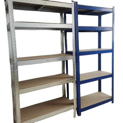 China Qingdao UK Market Promotional Hot Sale Storage Shelving Heavy Duty Rack Shelving With Steel Support And MDF Shelves for sale