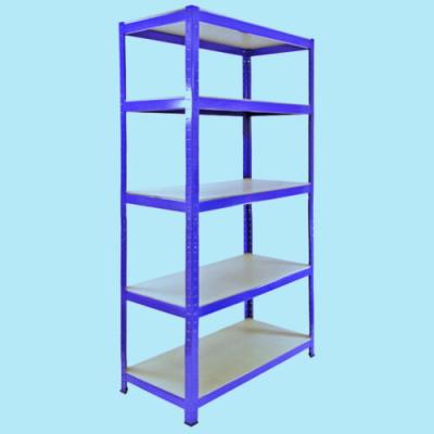 China Light Duty Storage Shelving Europe Garage Storage 5 Row Adjustable Shelving Unit Metal Rack Universal Utility Shelves for sale