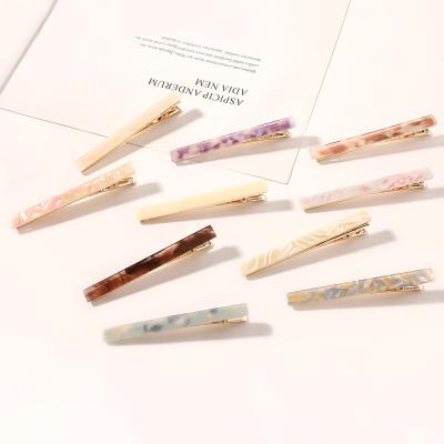 China Fashion Korean version of the new acetate hair clip, hair accessories head jewelry for sale