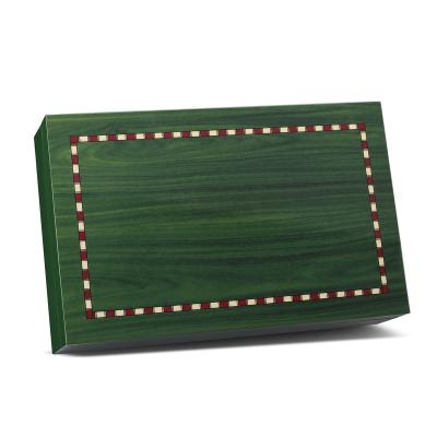 China Handmade Sophisticated Piano Finishing  Wood Box Handmade Black Lacquer Corporate Gift Box for sale