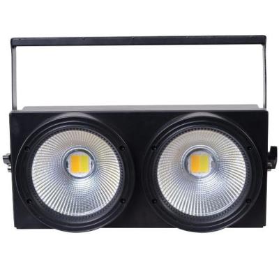 China Modern High Quality Theme Park COB Dmx512 2 Eyes*100W RGB 2in1 Led DJ Disco COB Strip Light Stage Light System for sale