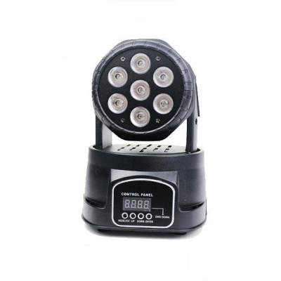 China Stadium etc. Wholesale 7pcs Stage Concert Hotel Dyeing 4W/10W Led RGBW Professional For DJ Par Stage Light Moving Head Lights for sale