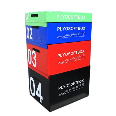 China New fitness training! ! ! High Quality Training Gym Fitness Boxes Set Soft Plyometric Plyometric Box for sale