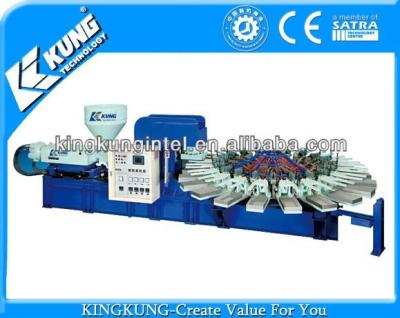 Chine 2014 PVC machine air blowing machines/rotary hot sale fully automatic airblowing shoe machines à vendre