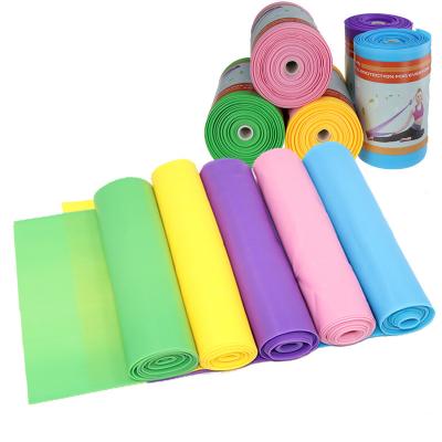 China High elasticity volume make your own bare fabric fitness exercise resistance bands wholesale for sale