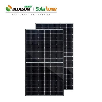 China Solar Power System 415W 425W New Energy Black Frame Mono Panel Solar Panel Co-Friendly Power Plant In Stock EU Rotterdam Warehouse for sale