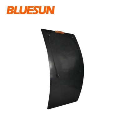 China Bluesun 160w flexible solar panel 60w 110w 160w solar panel 160w layer flexible thin flexible solar panel 166mmx166mm for sale