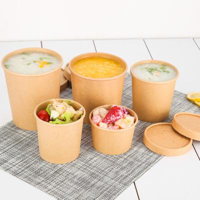 China Disposable Ice Cream Paper Tube Soup Cup Paper Rolls Popcorn Tube Food Containers Paper Cups Sells Logo Customized Manufacturer Wholesale for sale