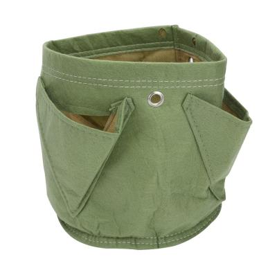 China Hot Sale Breathable Small Mess Steel Plant Grow Felt Pockets Planter Bag for sale