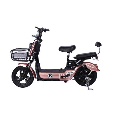 China All electric bicycles directly from ABS plastic steel frame + lithium battery supply electric motorcycle for sale