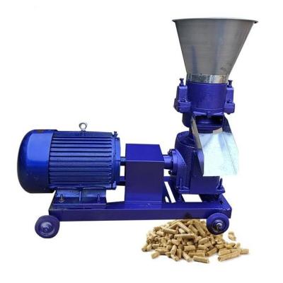 China Poultry Farm Factory Direct Heat Cylinder Chicken and Fish Feed Making Granulator Poultry Feed Pellet Mill for sale