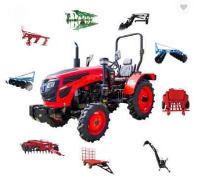 China agriceltural 4x4 farm tractors agricolas 4wd agricolas farmer tractores agriculture multifunctional compact small mini tractor farm for sale