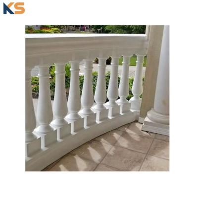 China Durable Water Proof Reasonable Cost GRC FRP Railing Balustrade Balustrade For Building Exterior Decoration for sale