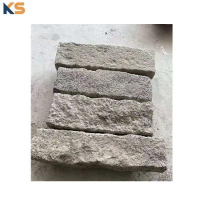 China Reasonable costs GRC antique precast concrete paver stone slabs drain wheel stop bollard for sale for sale