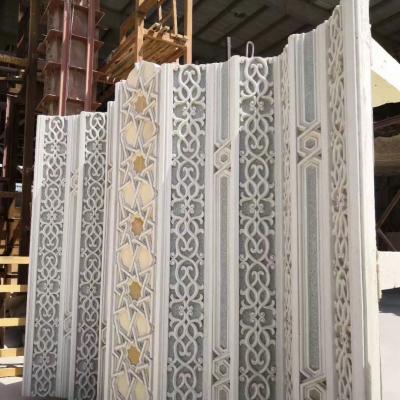 China Reasonable Cost GRC Lightweight Concrete Cornice Relief Molding Panel for sale