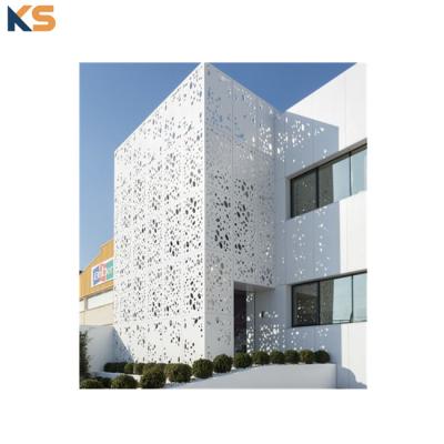 China Reasonable Costs GFRC UHPC Perforated Facade Exterior Panel For Tower Exterior Wall Decoration for sale